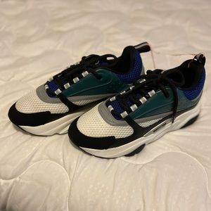 Men’s Dior B22 sneaker white/green/blue